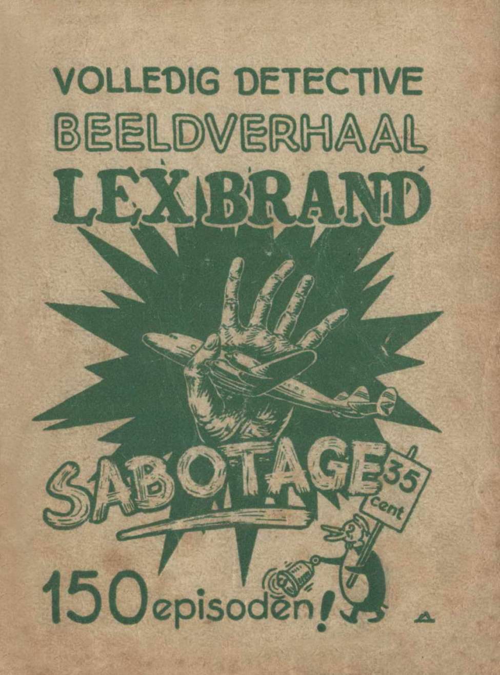 Book Cover For Lex Brand 3 - Sabotage