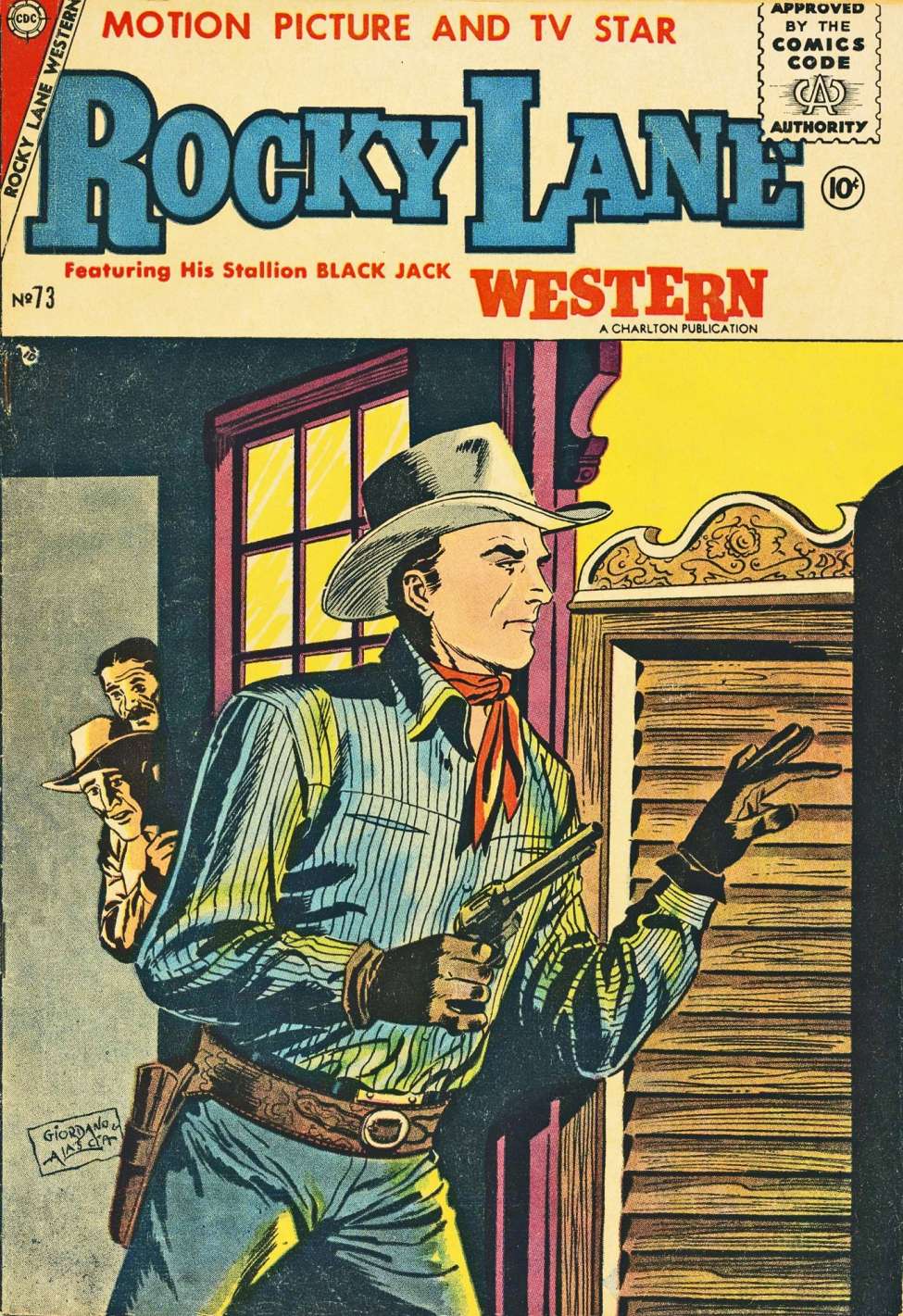 Book Cover For Rocky Lane Western 73