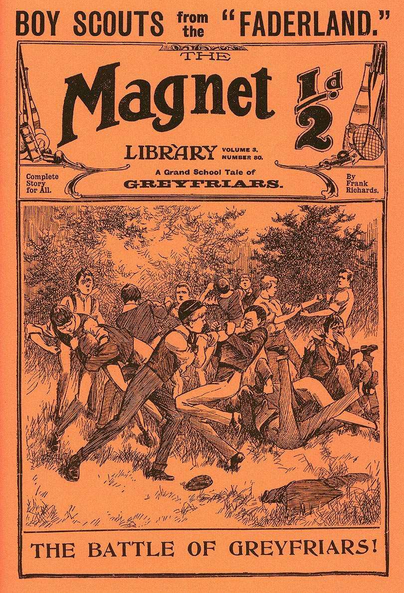 Comic Book Cover For The Magnet 80 - Boy Scouts from the 'Faderland'