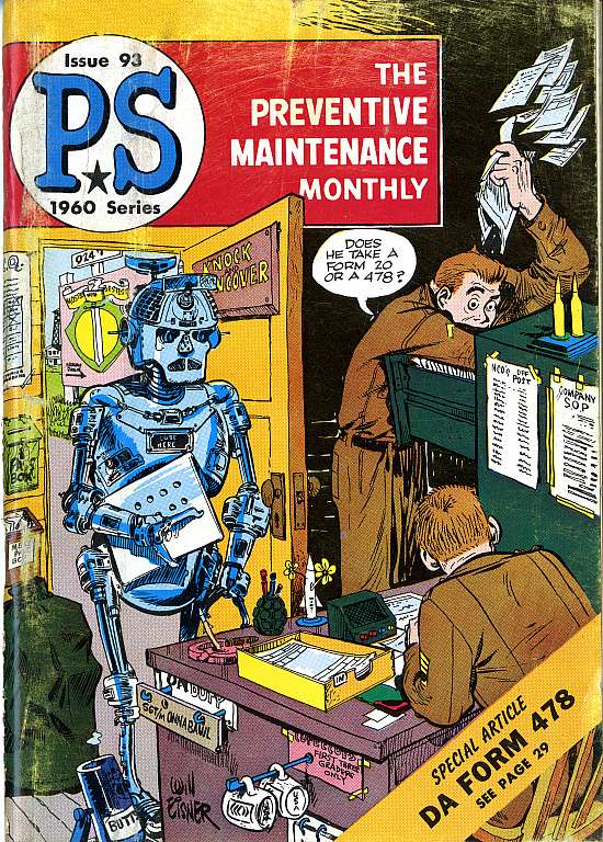 Comic Book Cover For PS Magazine 93