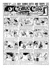 Large Thumbnail For Comic Cuts 1756 - New Year Number