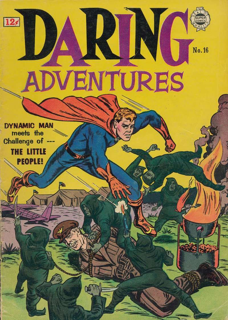 Comic Book Cover For Daring Adventures 16
