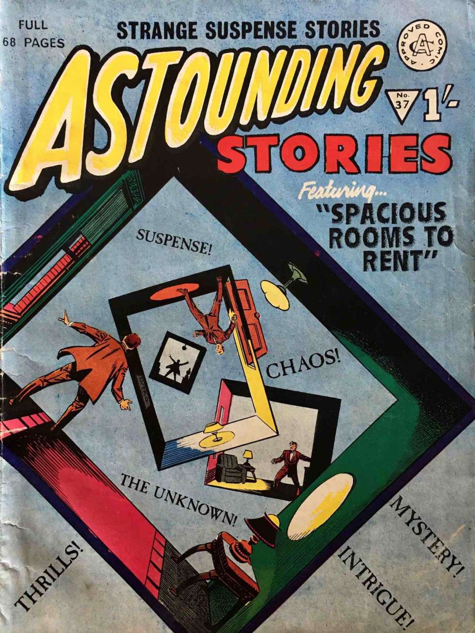 Book Cover For Astounding Stories 37