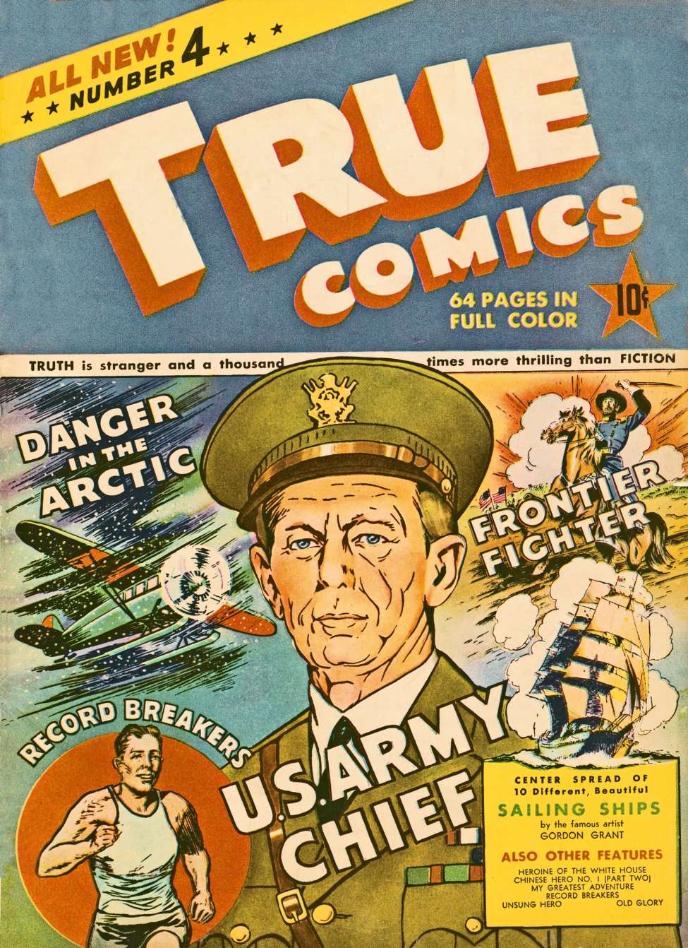 Book Cover For True Comics 4 - Version 2
