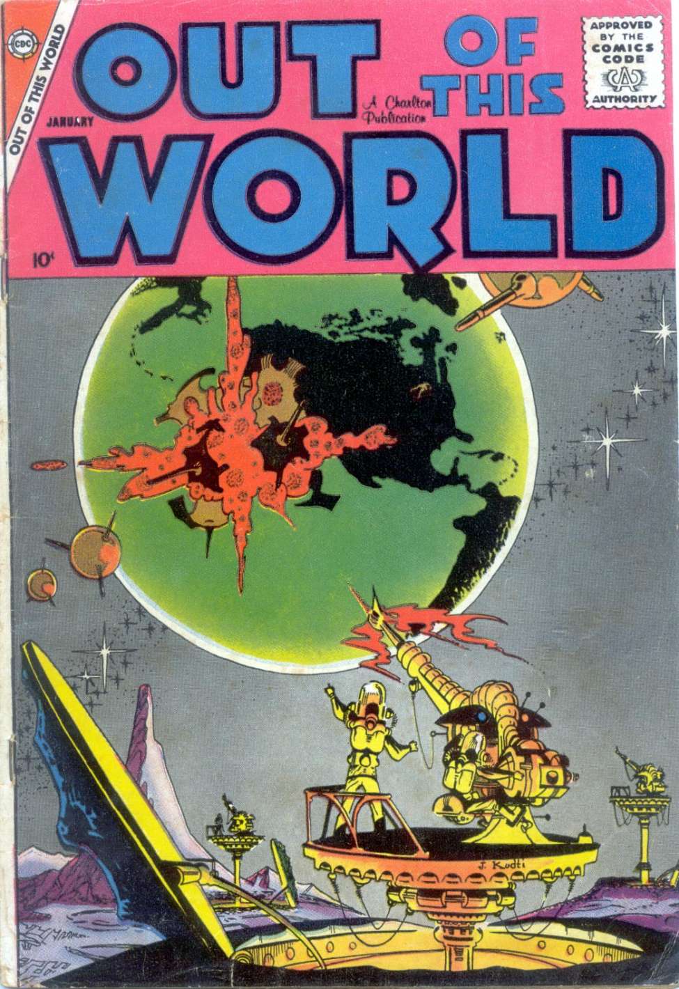 Out of This World 11 (Charlton) - Comic Book Plus