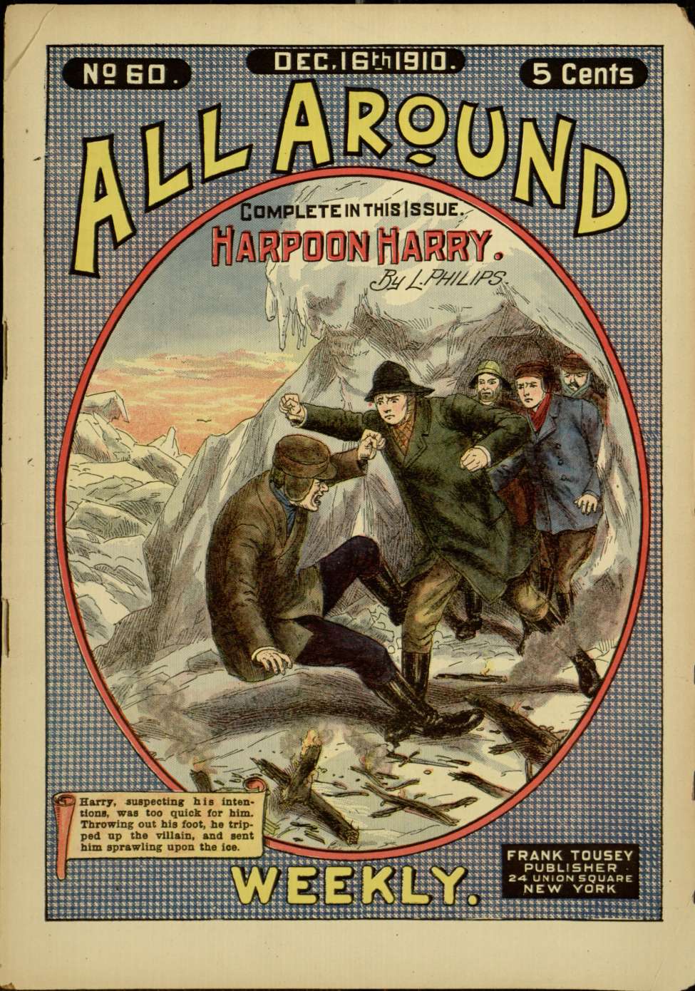 Book Cover For All Around Weekly 60 - Harpoon Harry