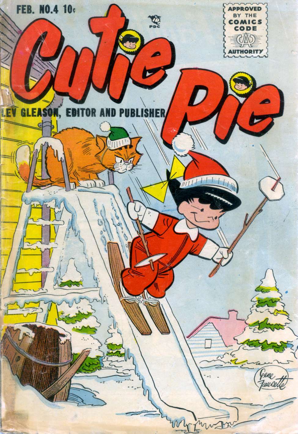 Comic Book Cover For Cutie Pie 4