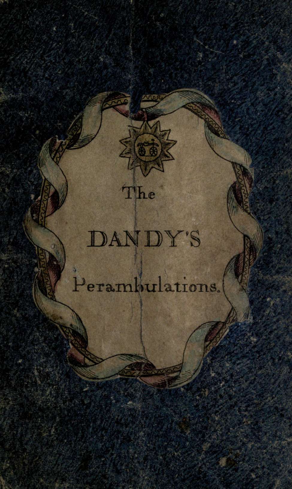 Comic Book Cover For The Dandy's Perambulations