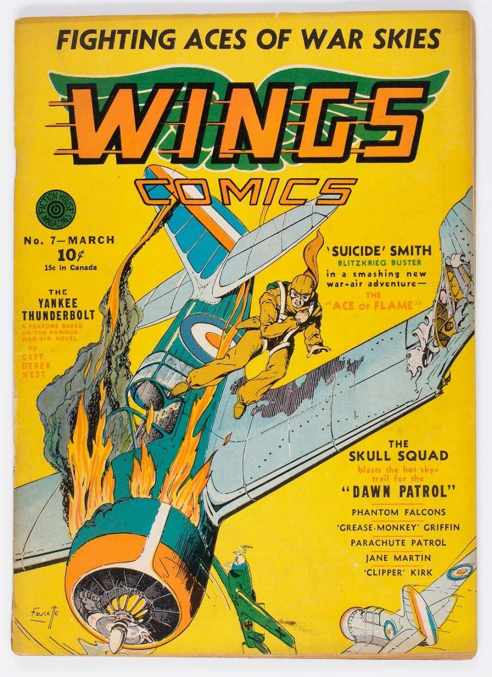 Comic Book Cover For Wings Comics 7