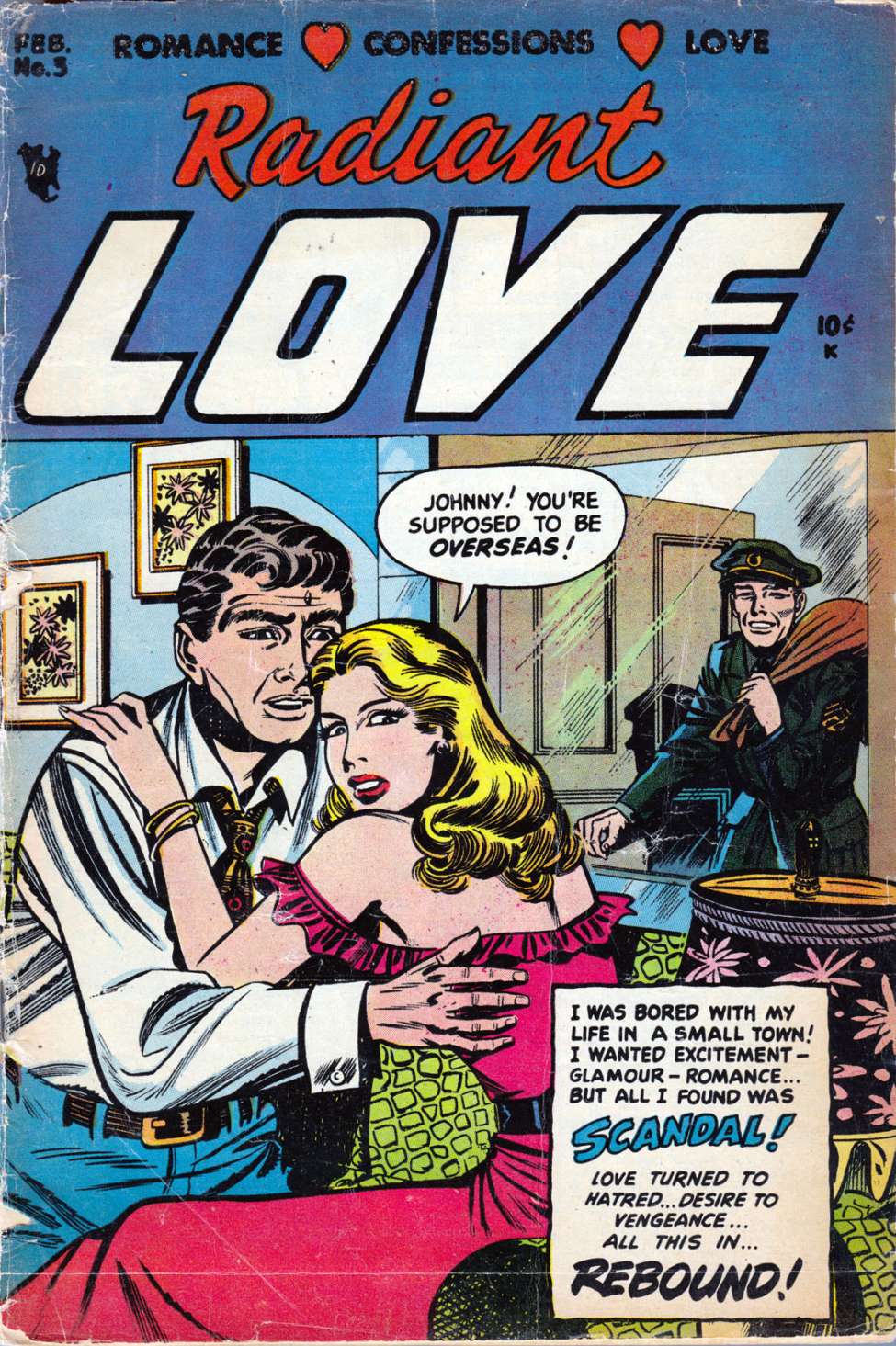 Comic Book Cover For Radiant Love 3