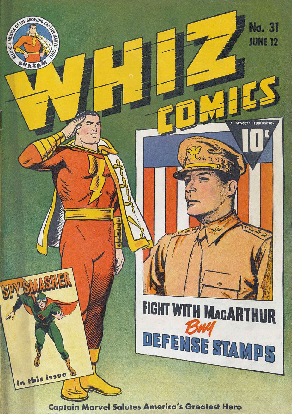 Book Cover For Whiz Comics 31