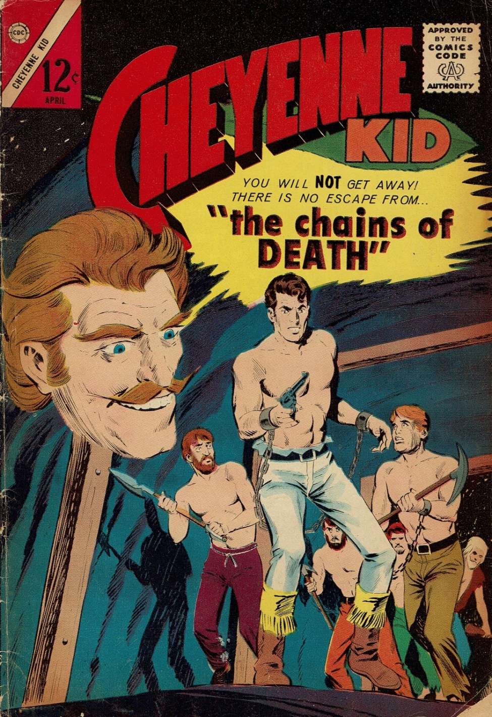 Comic Book Cover For Cheyenne Kid 45