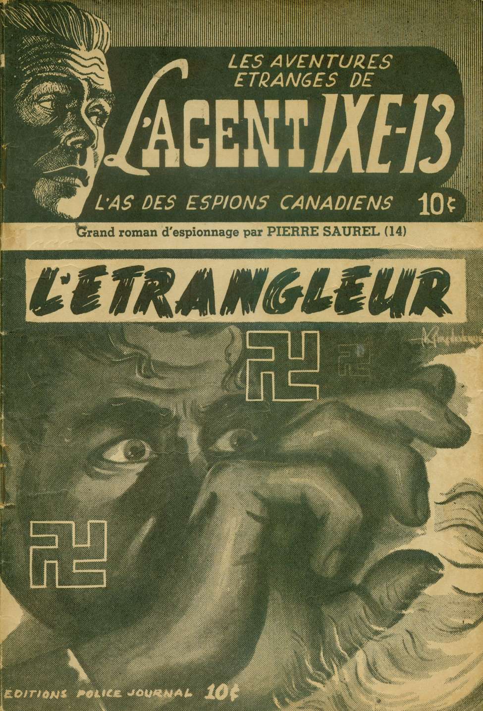 Comic Book Cover For L'Agent IXE-13 v2 14 - L'étrangleur