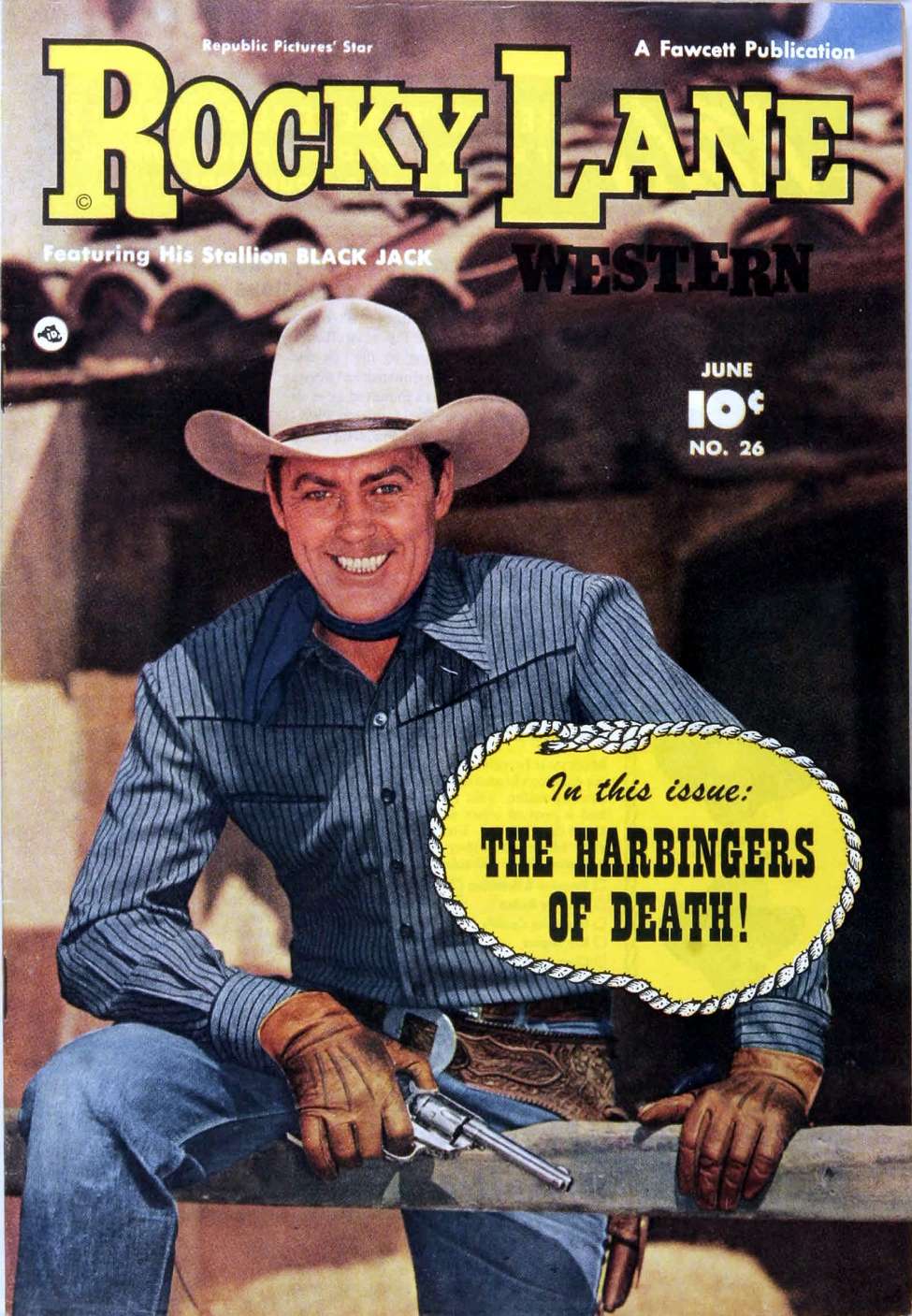 Book Cover For Rocky Lane Western 26