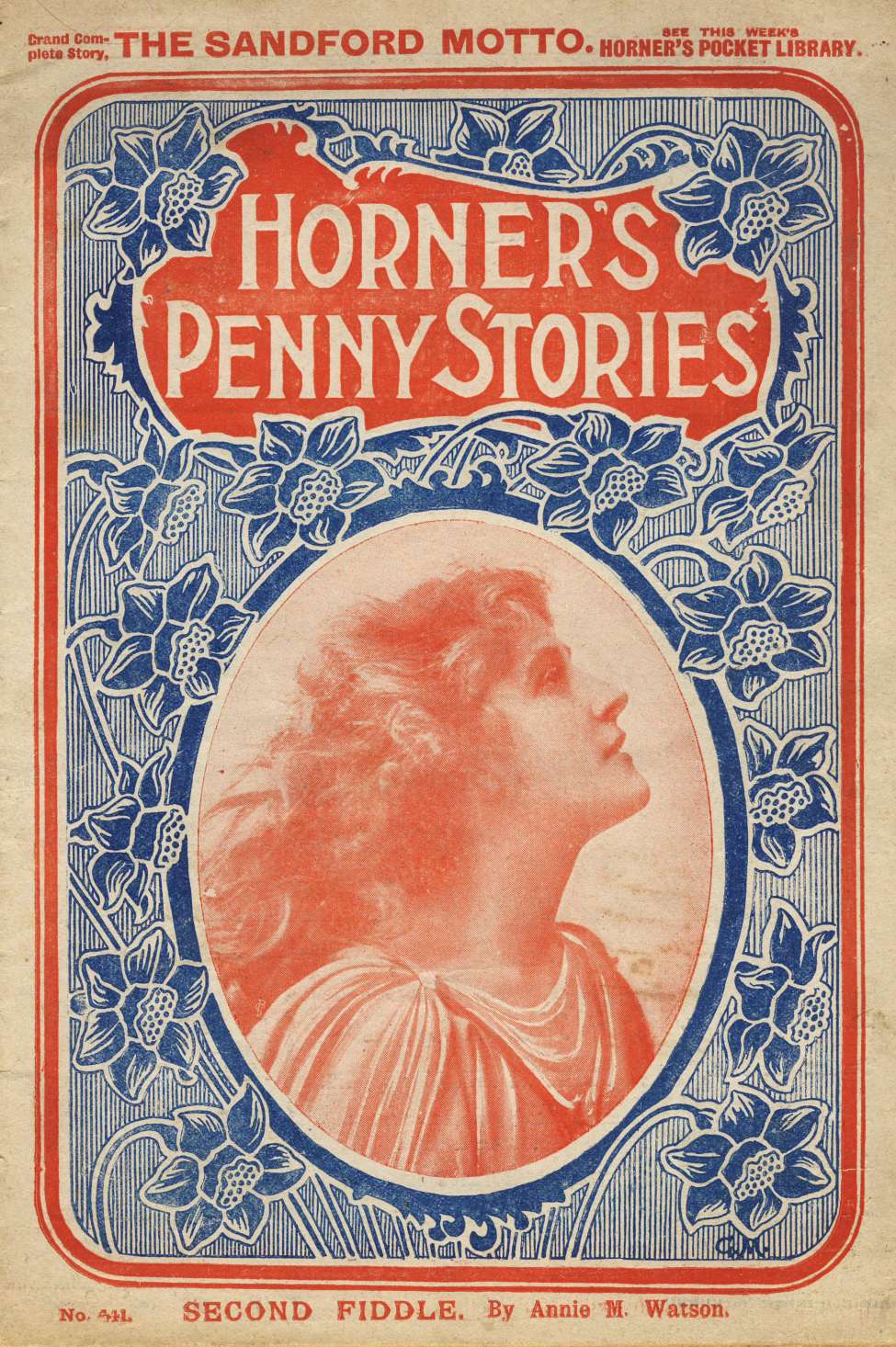 Comic Book Cover For Horner's Penny Stories 441 - Second Fiddle