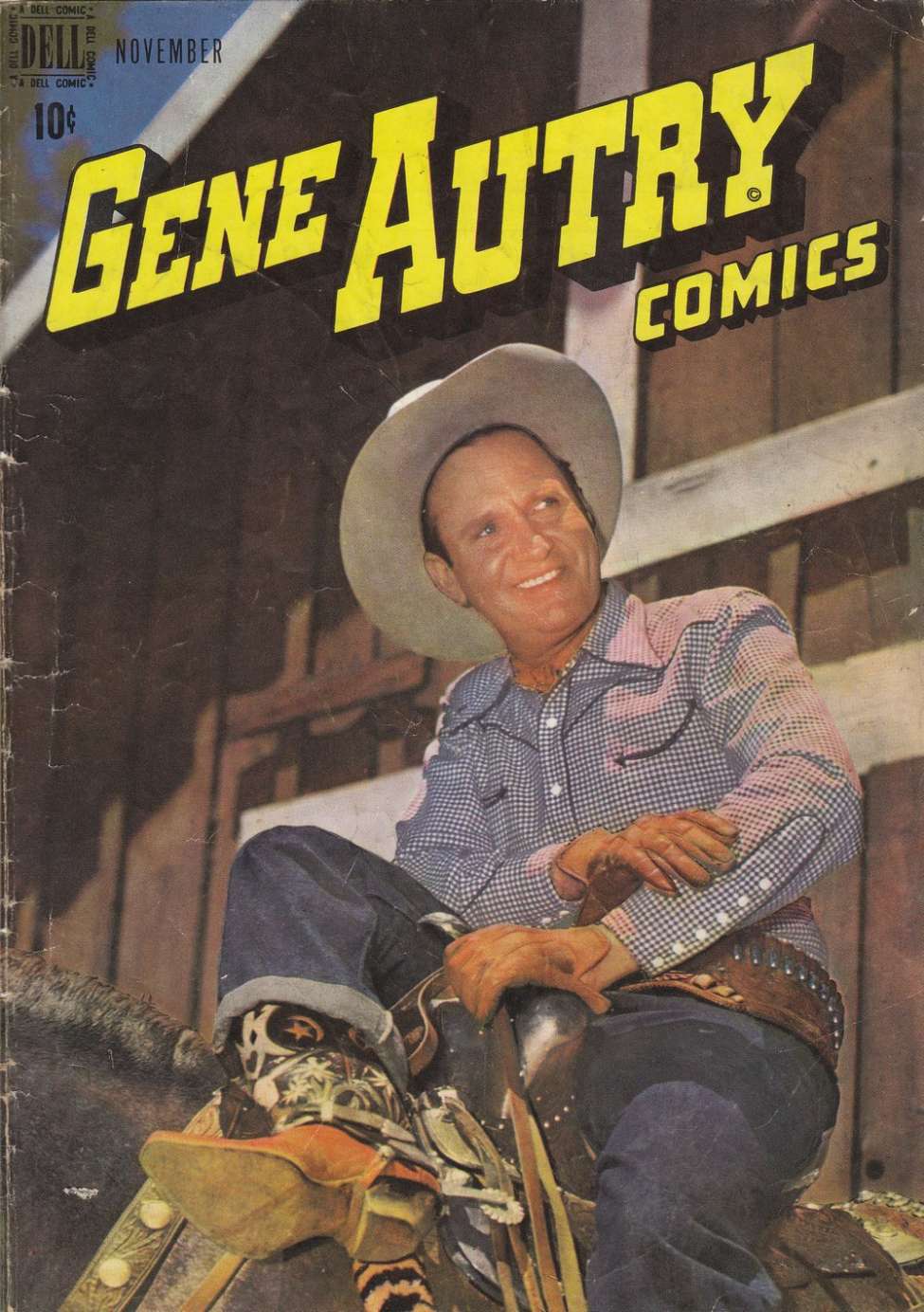 Book Cover For Gene Autry Comics 21