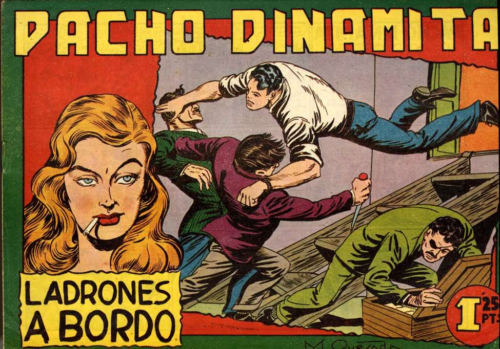 Comic Book Cover For Pacho Dinamita 10 - Ladrones a bordo