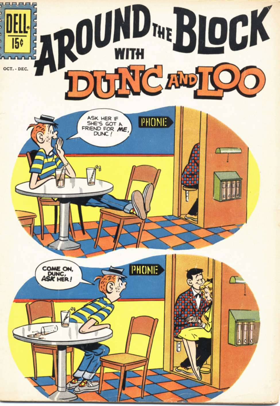 Comic Book Cover For Dunc and Loo 1