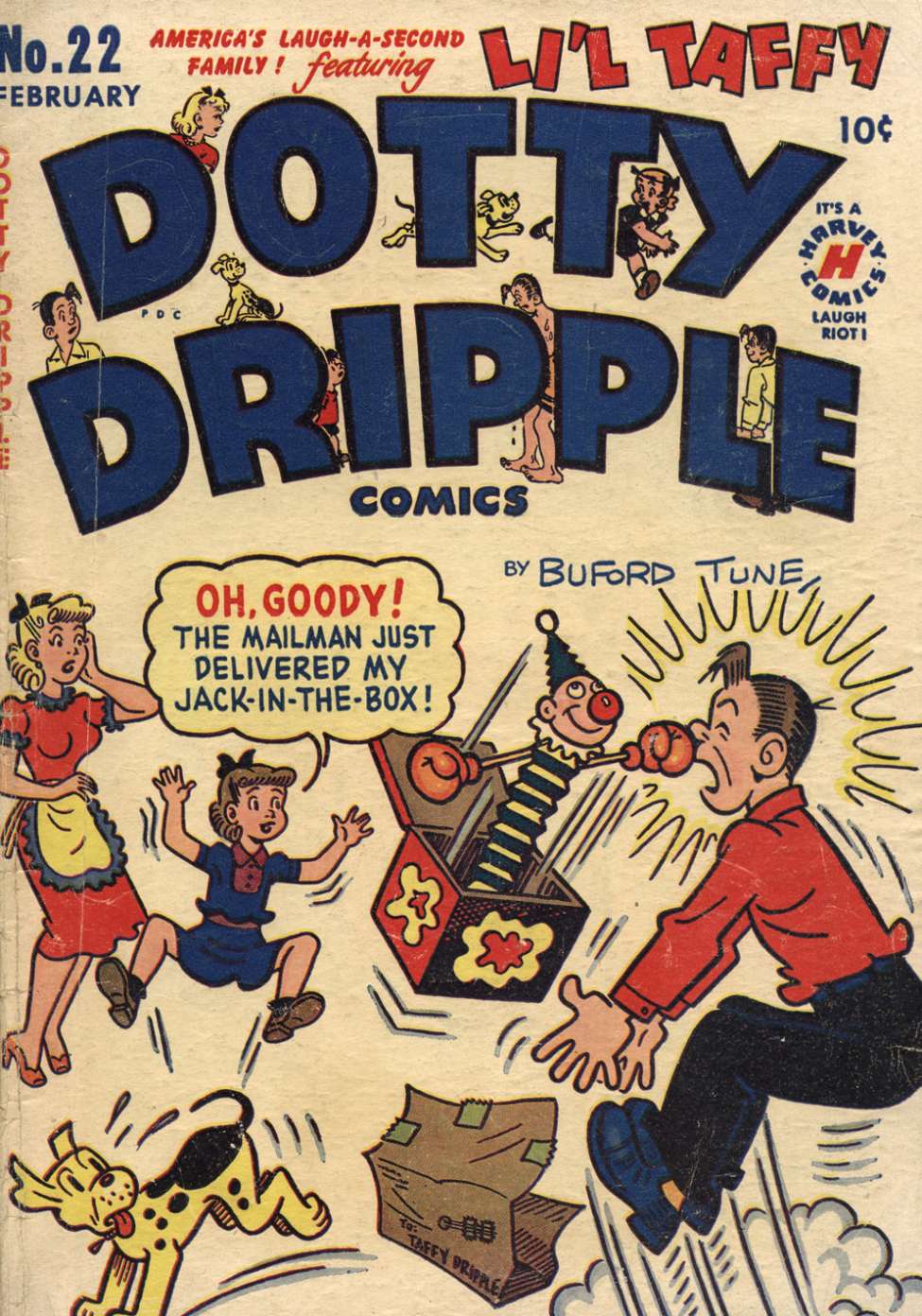 Comic Book Cover For Dotty Dripple Comics 22