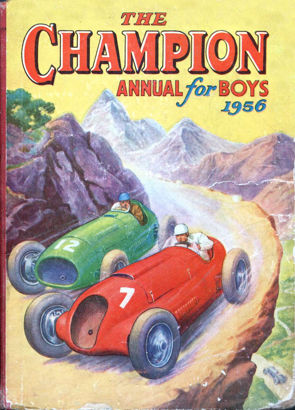 Book Cover For The Champion Annual for Boys 1956