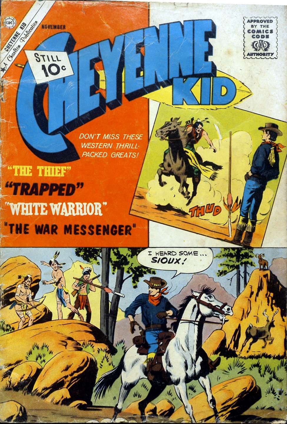 Comic Book Cover For Cheyenne Kid 31