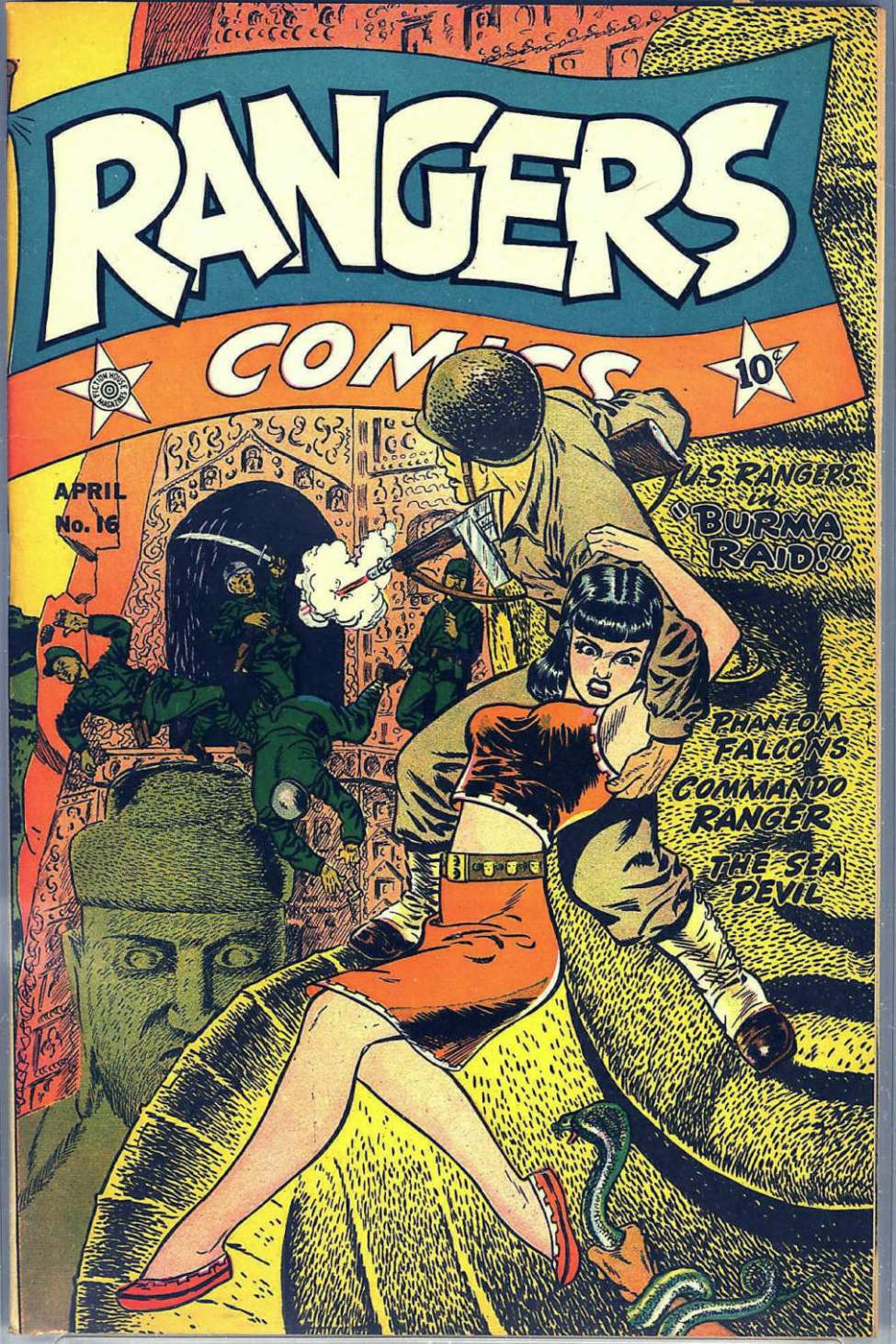 Book Cover For Rangers Comics 16 - Version 1