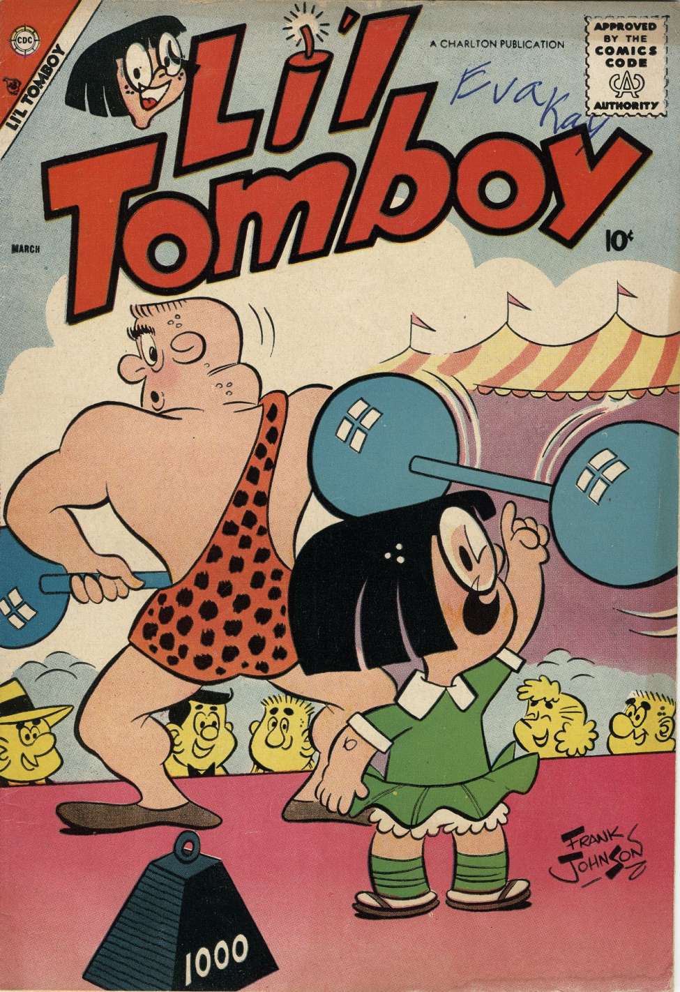 Comic Book Cover For Li'l Tomboy 98 (alt) - Version 2