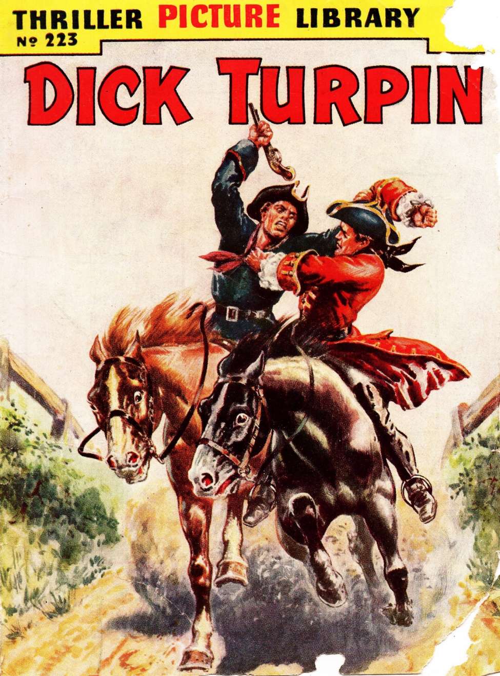 Book Cover For Thriller Picture Library 223 - Dick Turpin