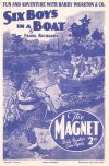 Cover For The Magnet 1645 - Six Boys in a Boat!