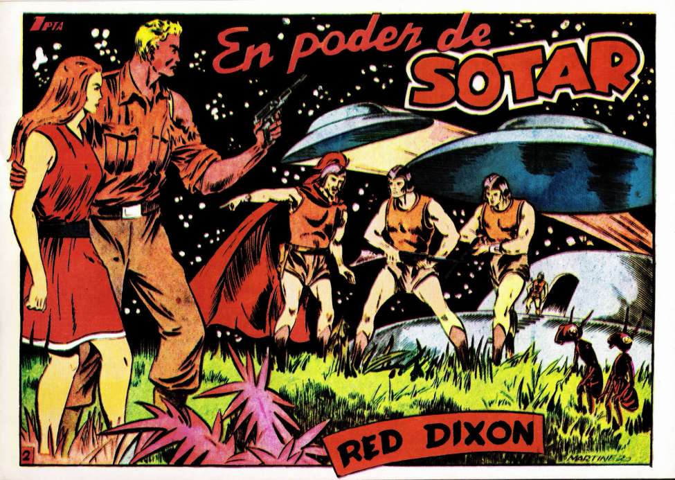 Comic Book Cover For Red Dixon 2 - En Poder De Sotar