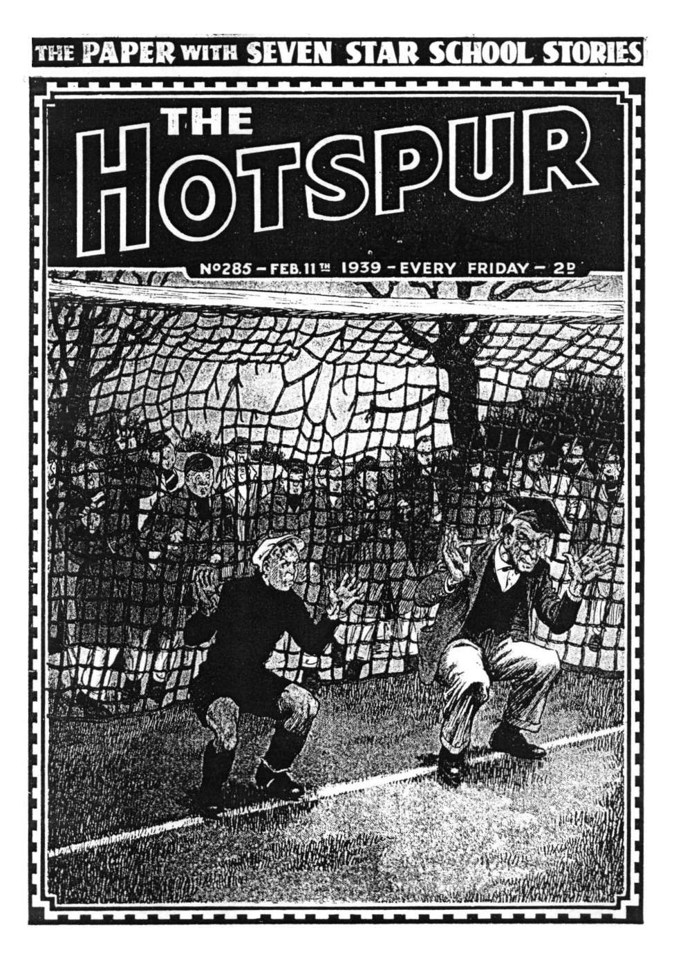 Comic Book Cover For The Hotspur 285