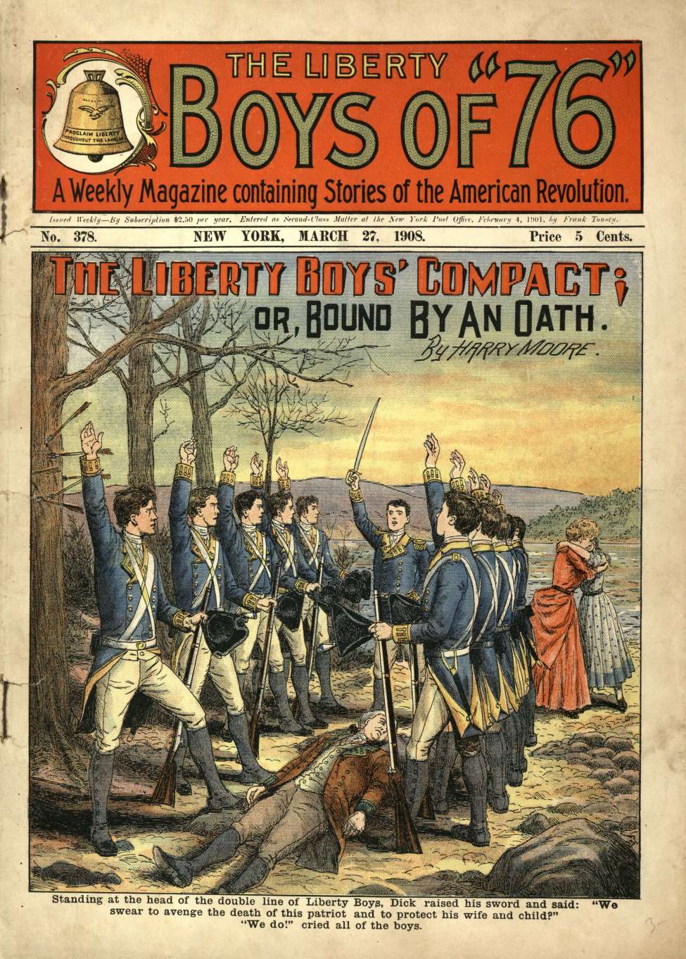 Book Cover For The Liberty Boys of 76 378 - The Liberty Boys' Compact