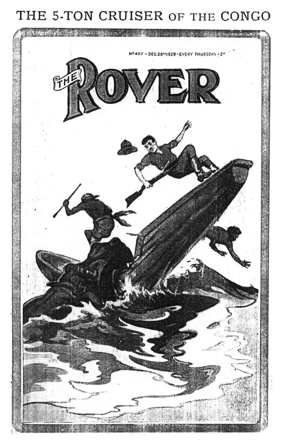Comic Book Cover For The Rover 402