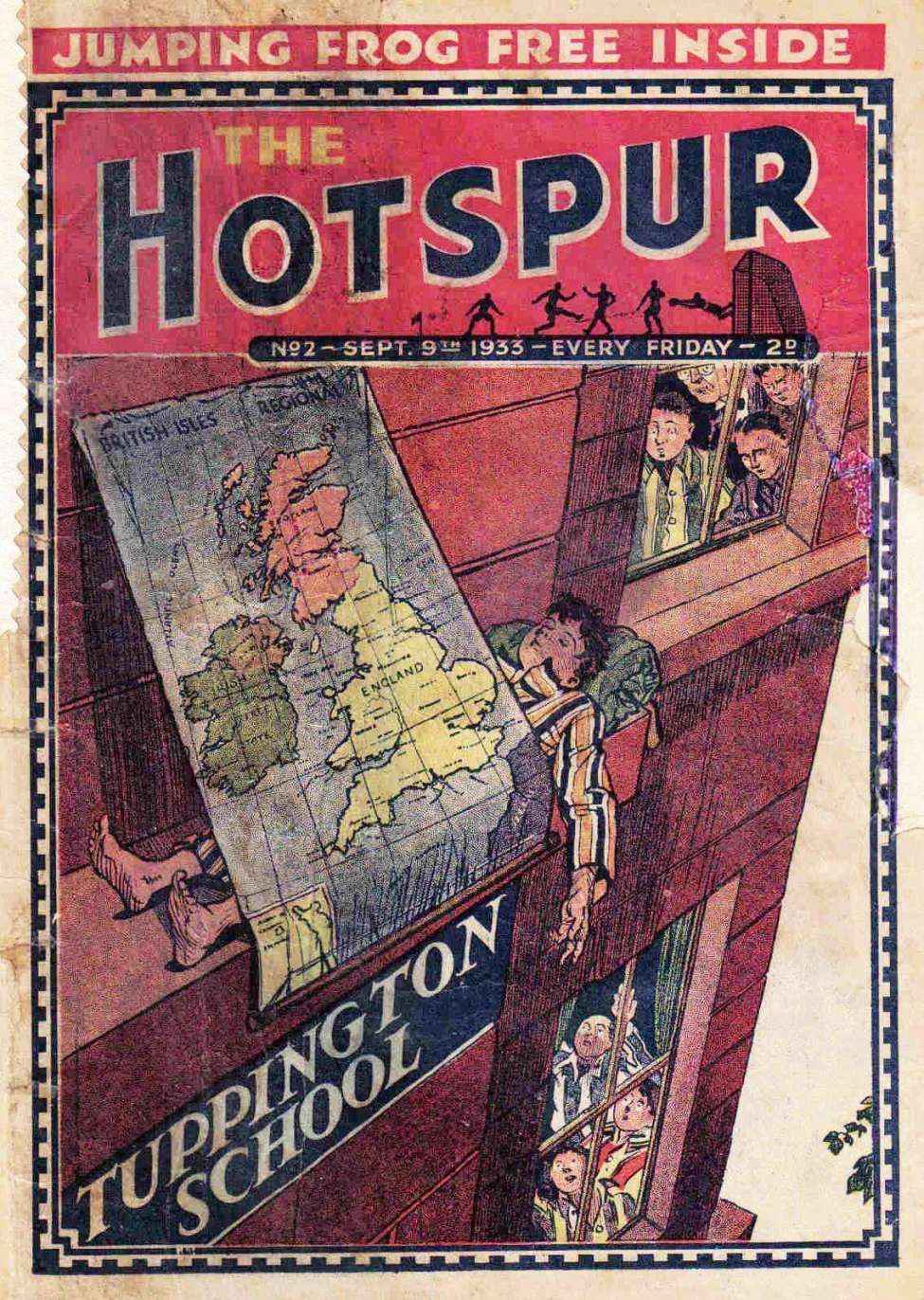 Comic Book Cover For The Hotspur 2
