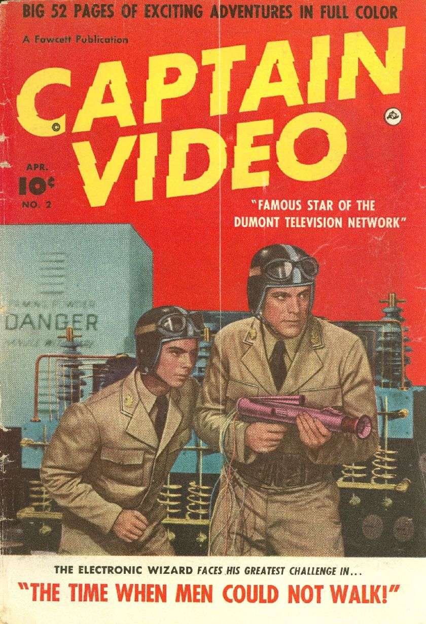 Comic Book Cover For Captain Video 2