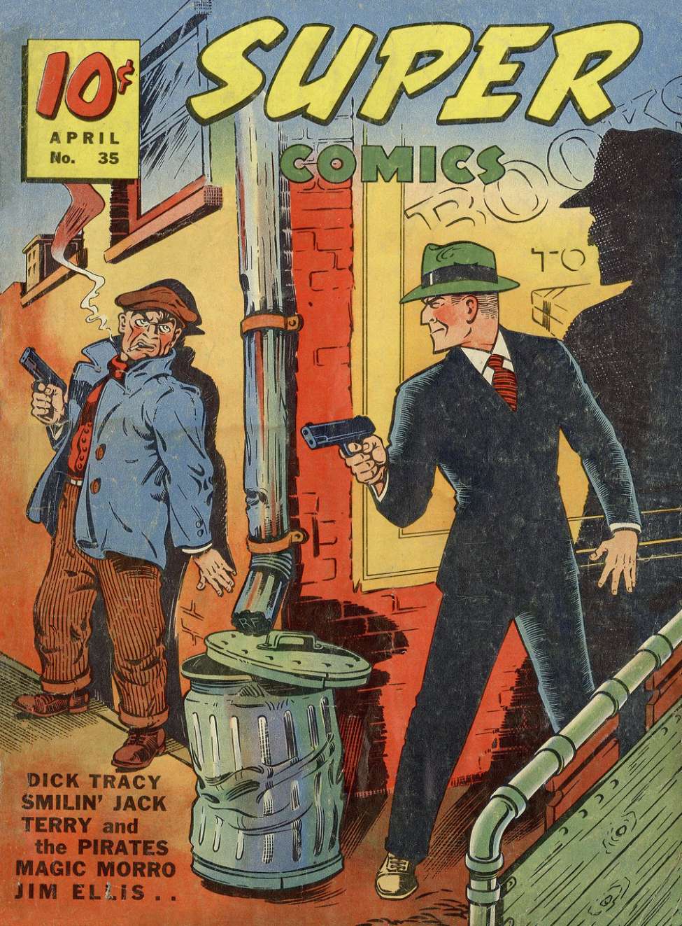Book Cover For Super Comics 35