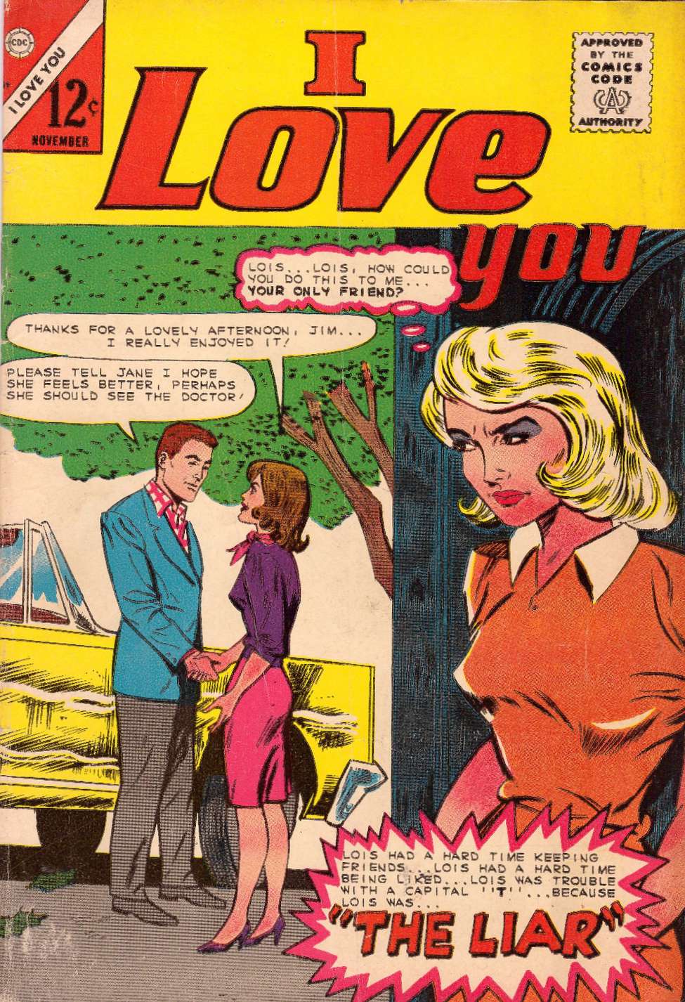 Comic Book Cover For I Love You 59