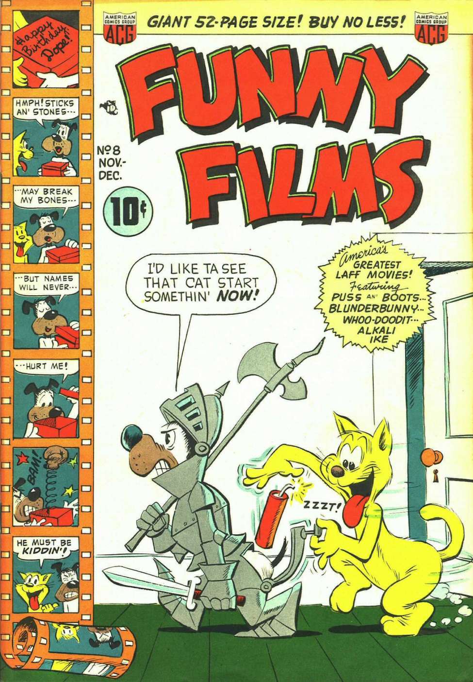 Comic Book Cover For Funny Films 8