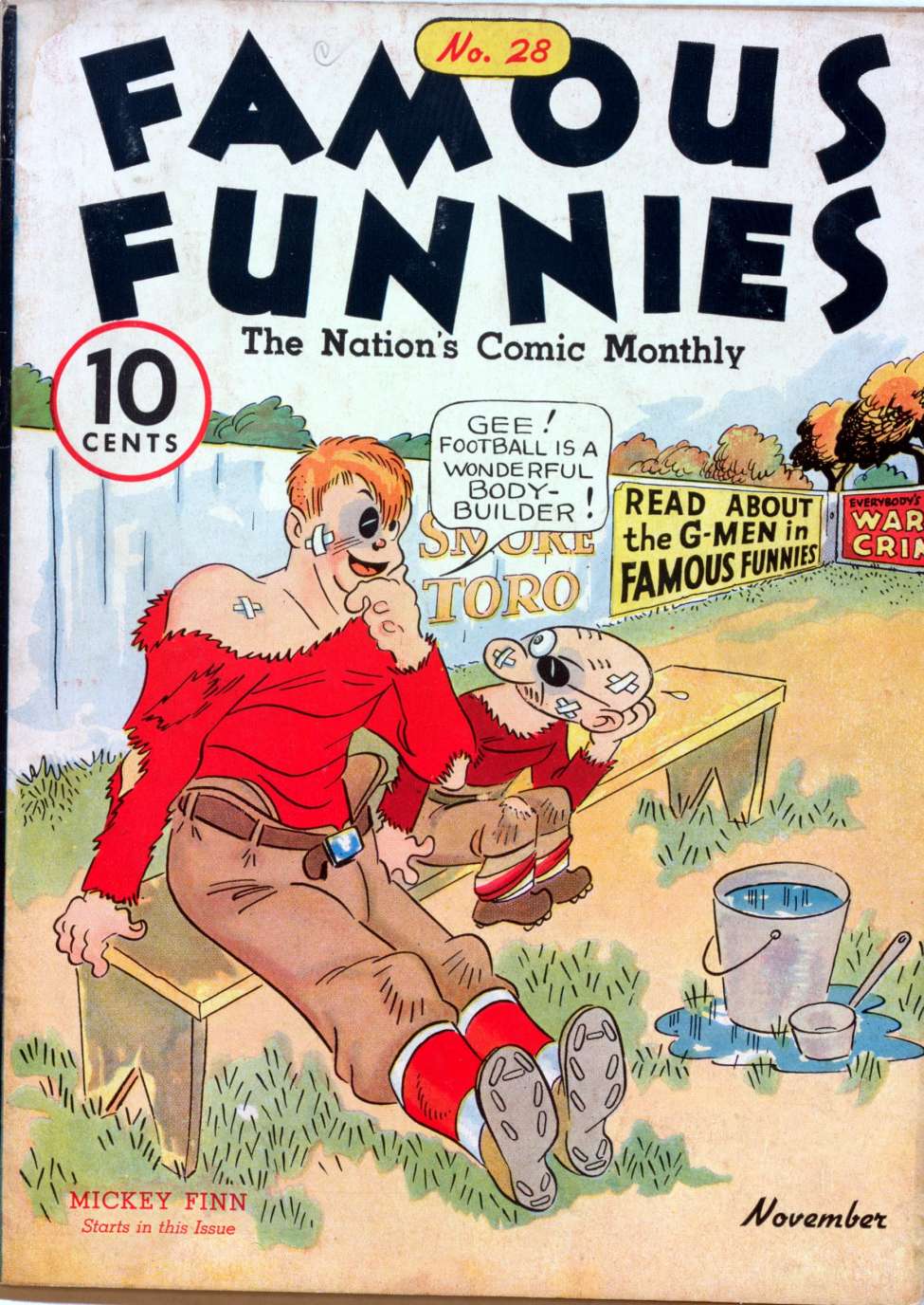 Comic Book Cover For Famous Funnies 28