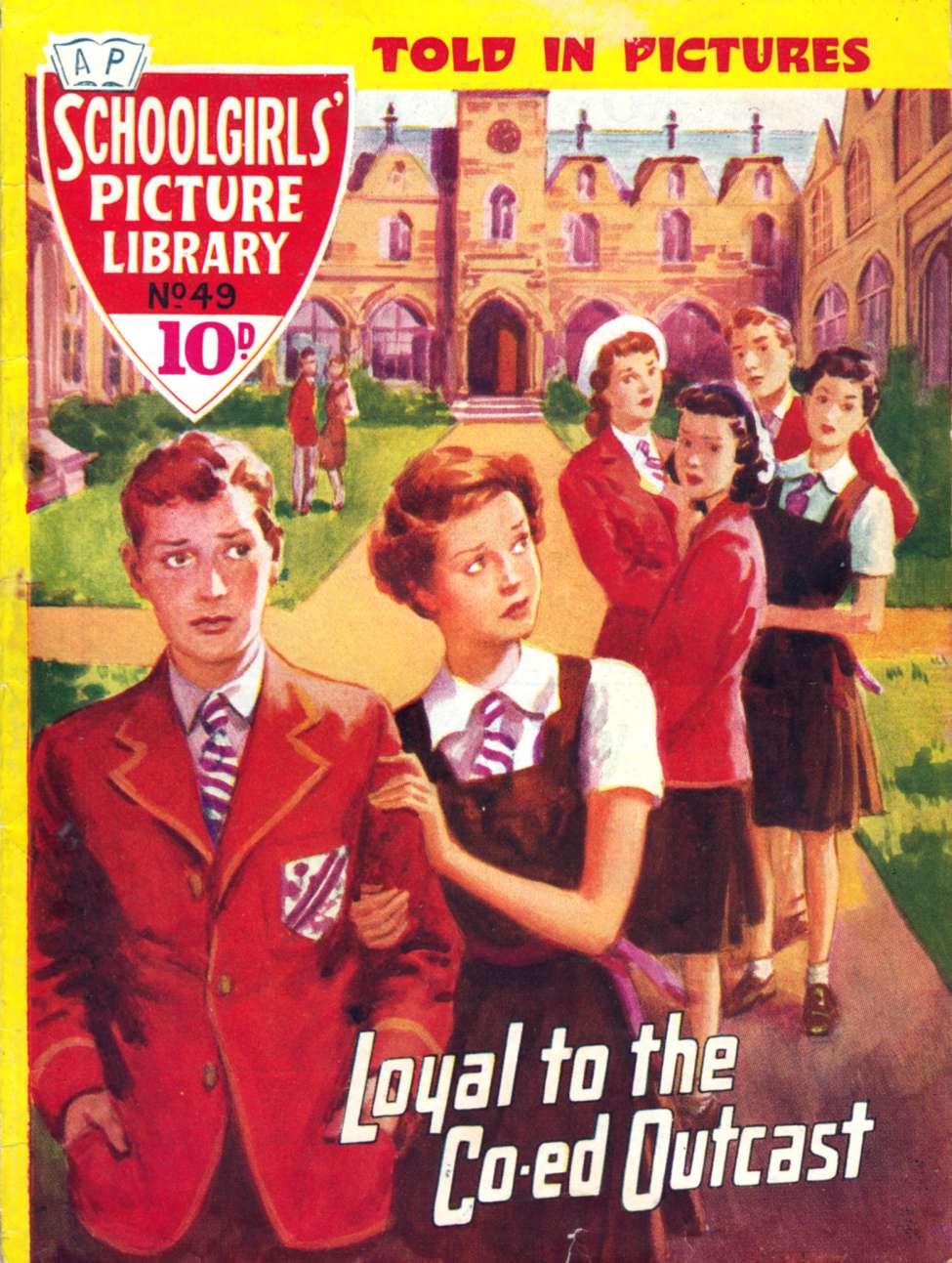 Book Cover For Schoolgirls' Picture Library 49 - Loyal to The Co-ed Outcast