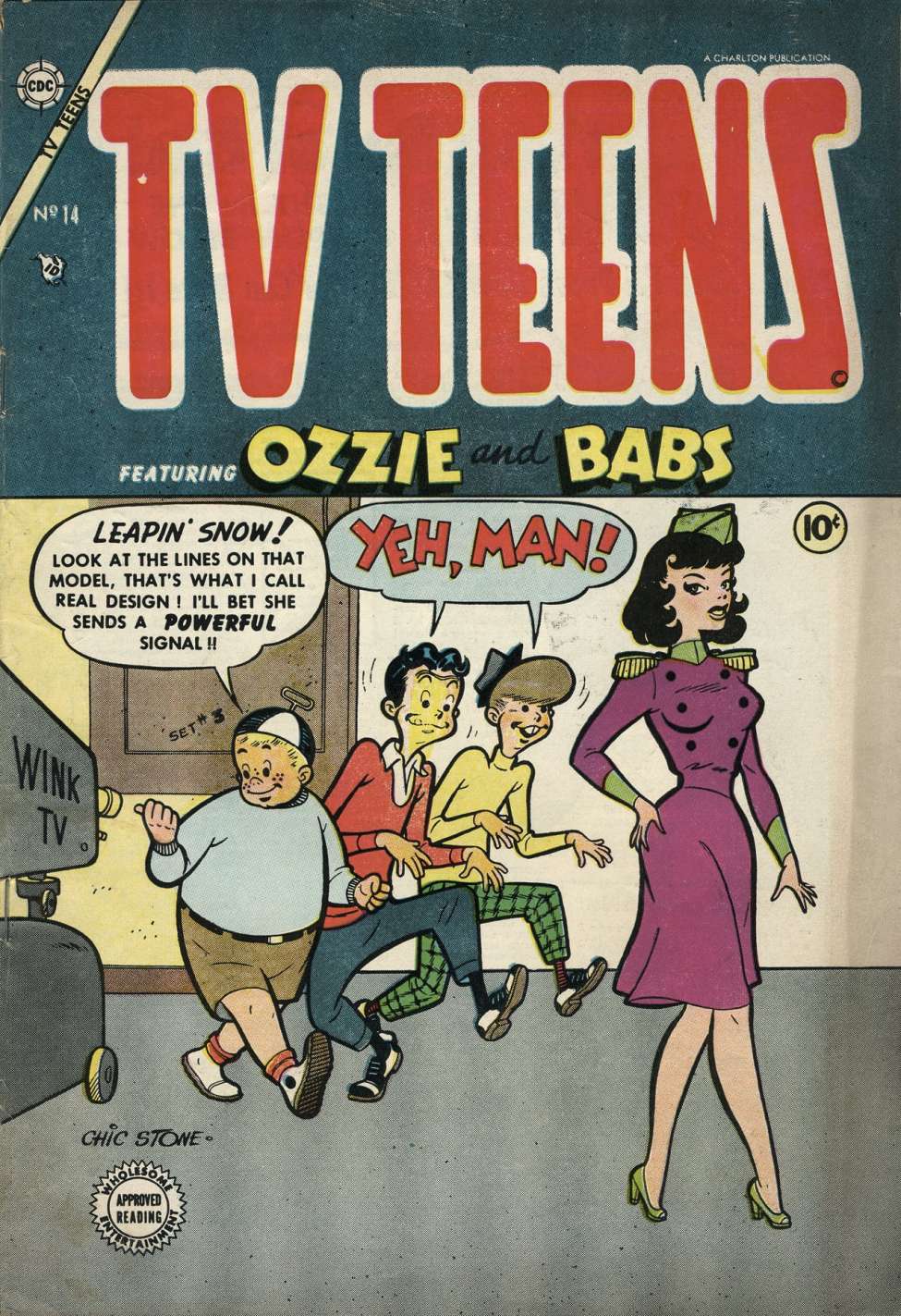 Book Cover For TV Teens 14