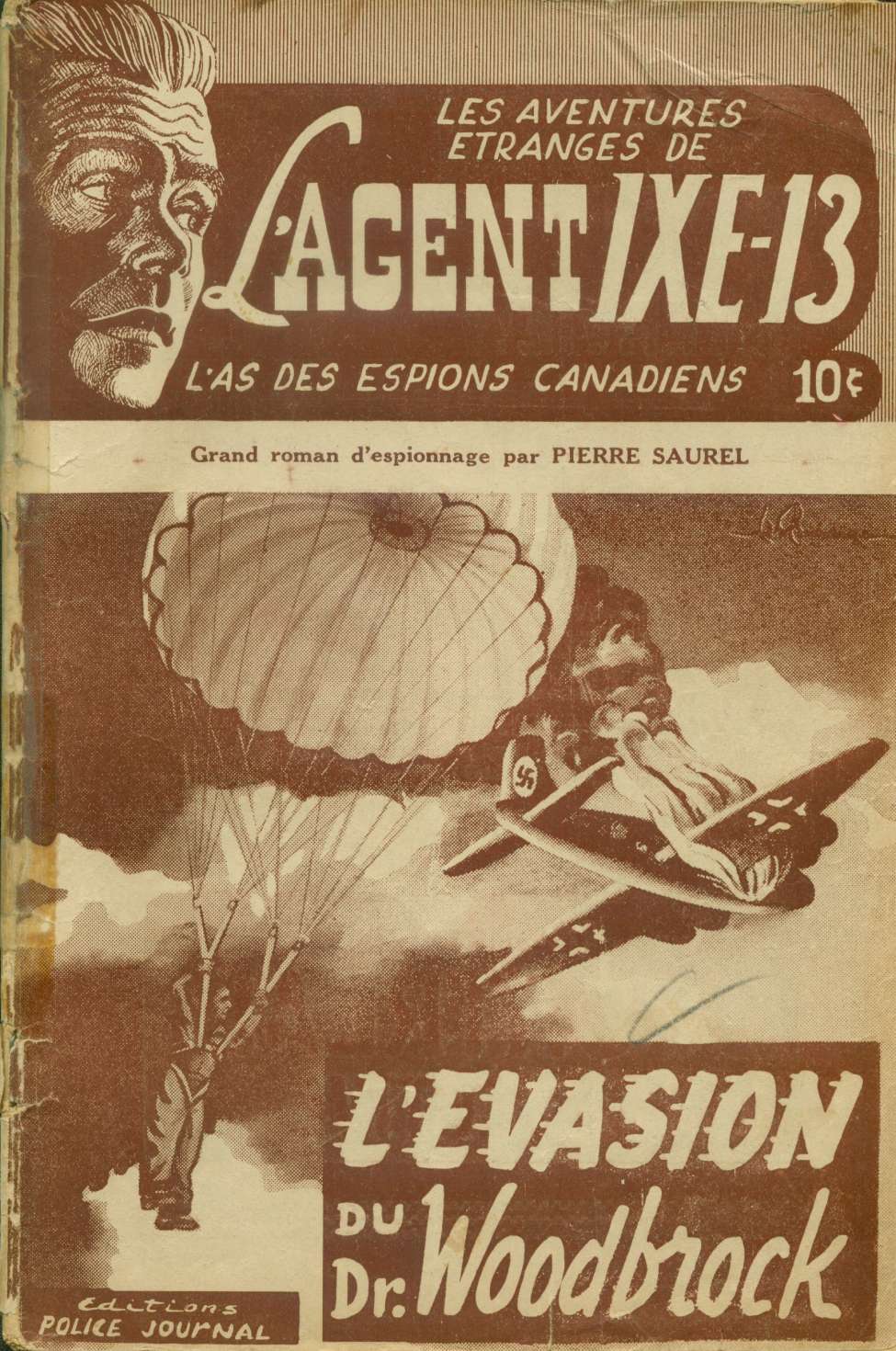 Book Cover For L'Agent IXE-13 v1 4 - L'évasion du Dr. Woodbrock