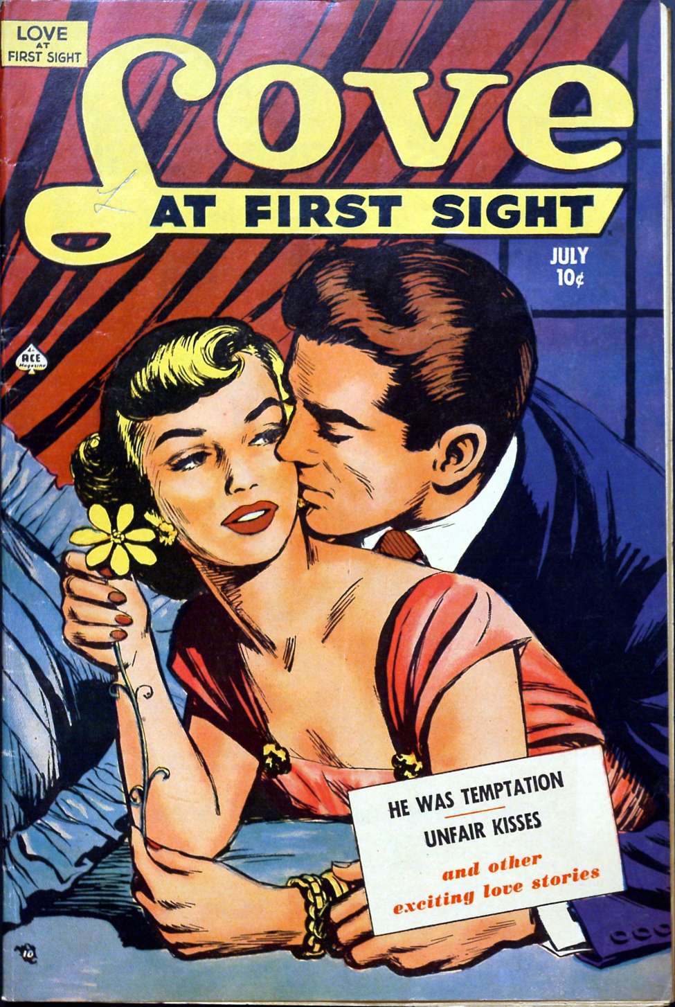 Comic Book Cover For Love at First Sight 10