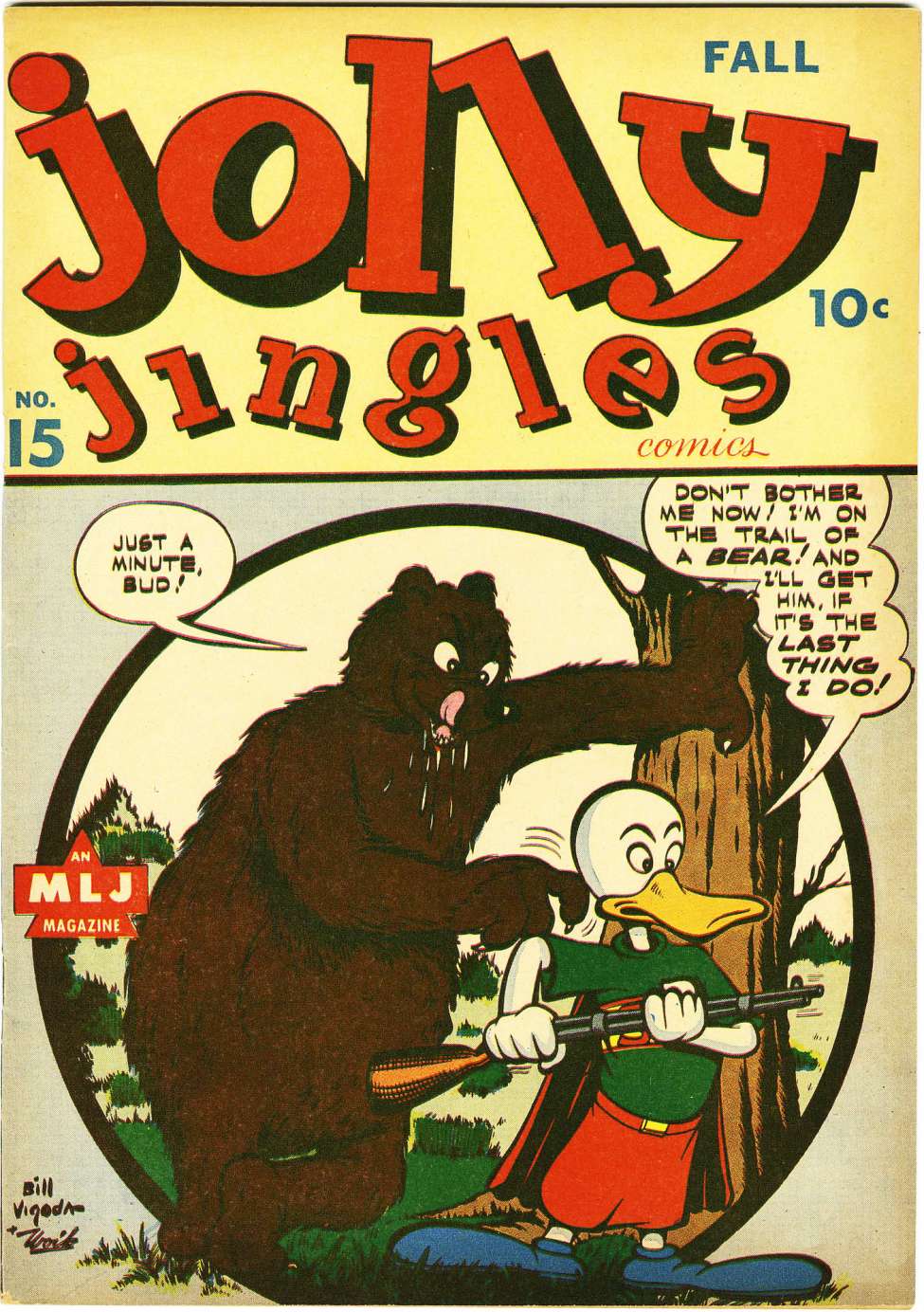 Comic Book Cover For Jolly Jingles 15