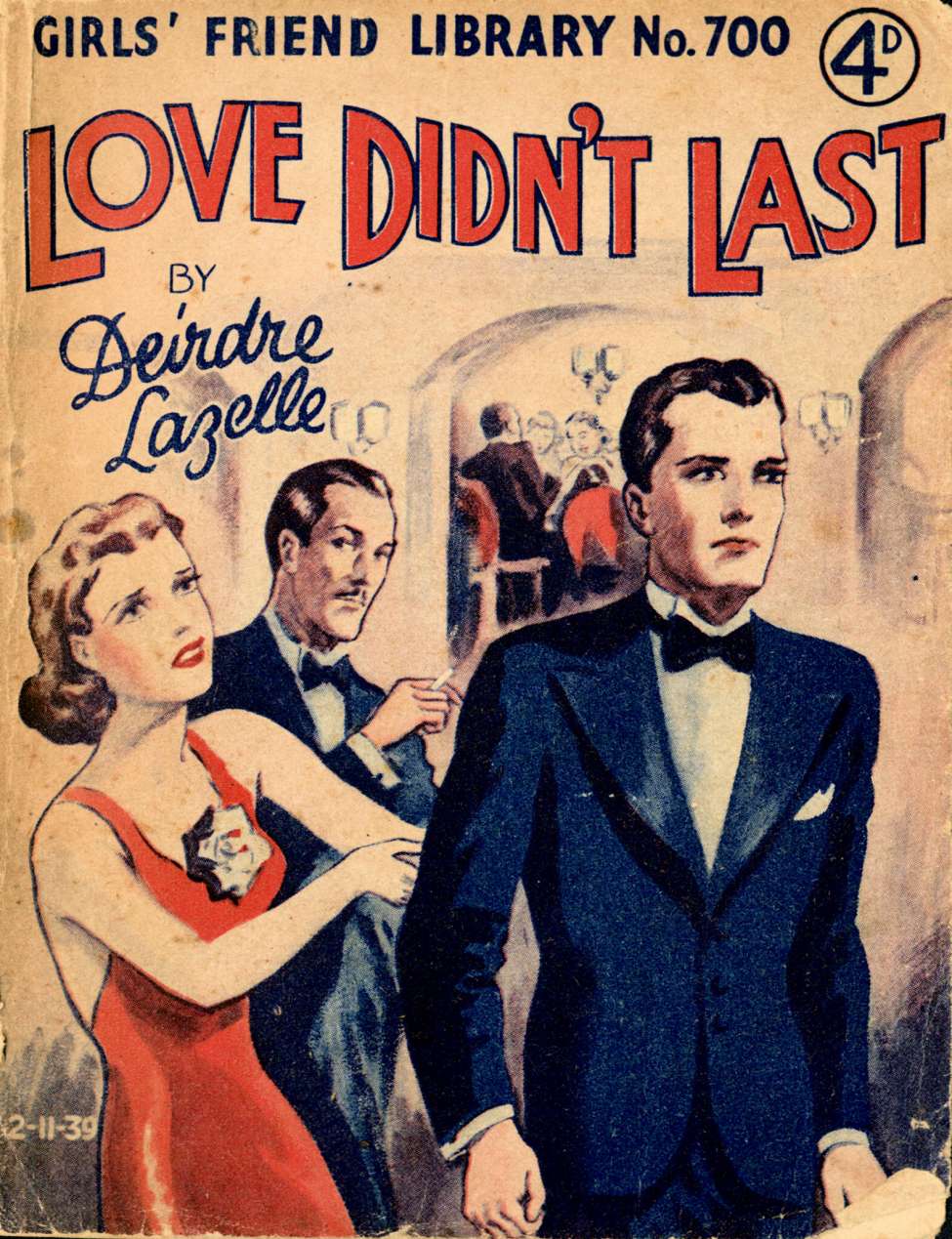 Book Cover For Girls' Friend Library 700 - Love Didn't Last
