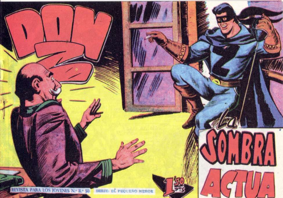 Comic Book Cover For Don Z 63 - La Sombra Actua
