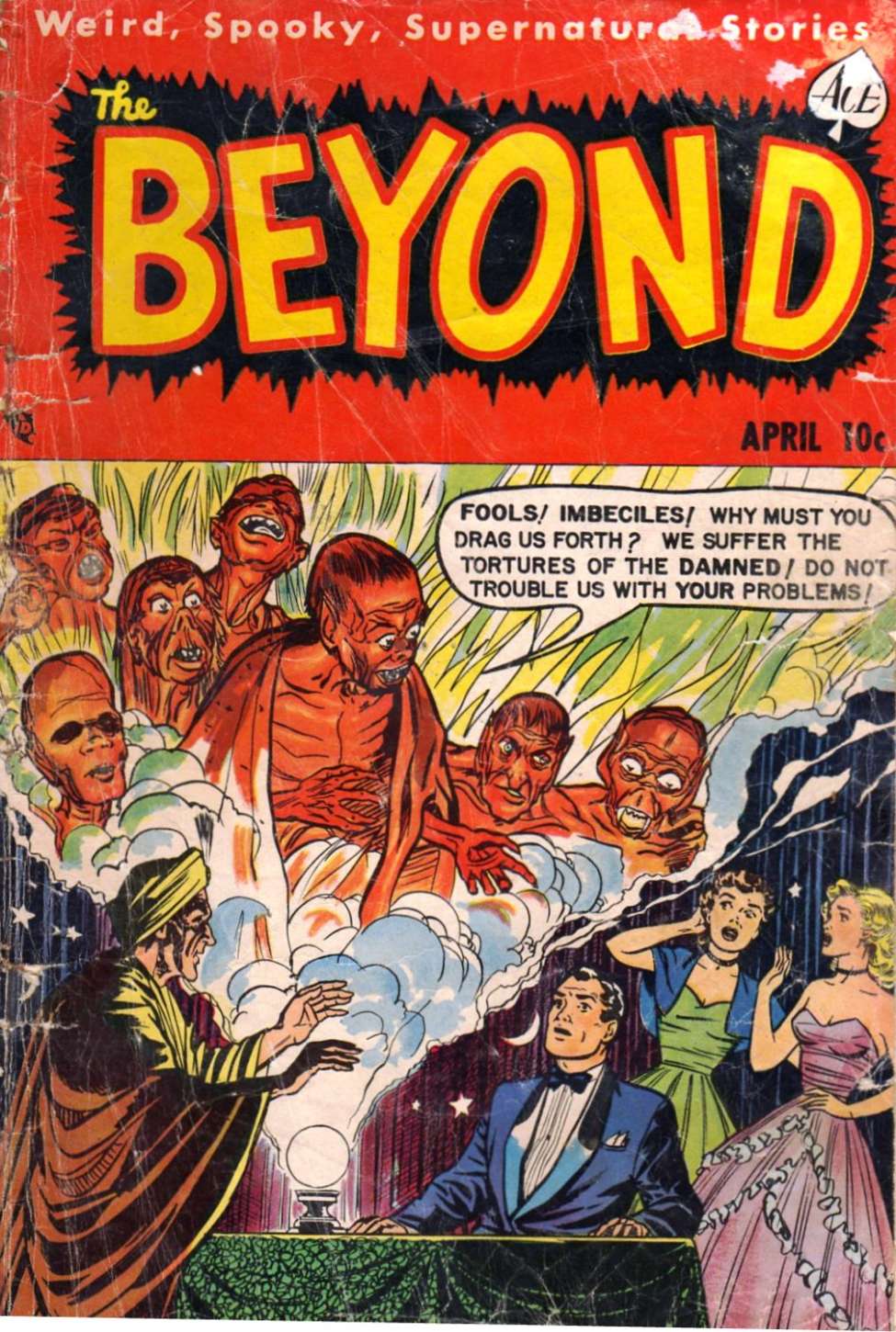 Comic Book Cover For The Beyond 10