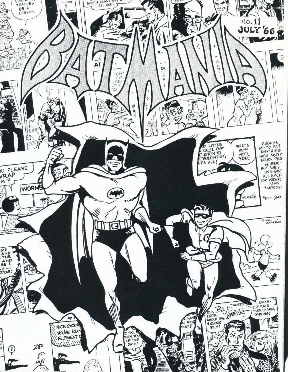 Comic Book Cover For Batmania 11