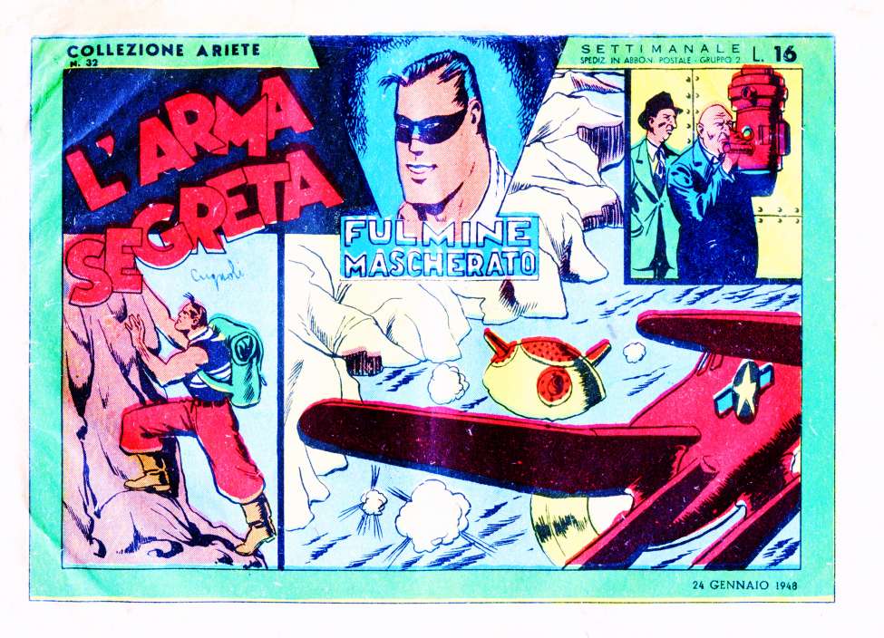 Comic Book Cover For Fulmine Mascherato 32 - L'Arma Segreta