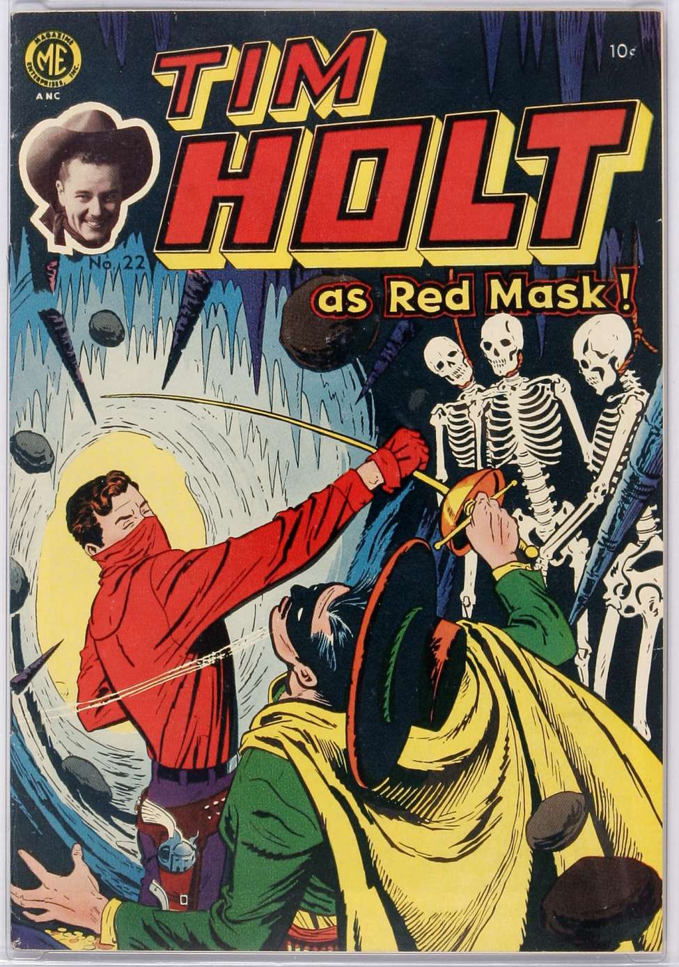 Comic Book Cover For Tim Holt 22